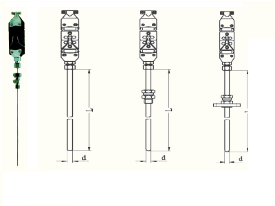 扁插式鎧裝熱電阻